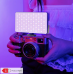 ZOMEI RGB Video Light - Portable LED Camera Light Panel, 0-360° Full Color, Rechargeable - 2712