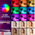 ZOMEI RGB Video Light - Portable LED Camera Light Panel, 0-360° Full Color, Rechargeable - 2712