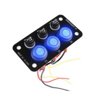 26433 12-24V Switch Panel with 10A for Car Camper