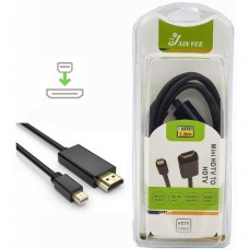 4828 Mini DP Display Port Thunderbolt 2 MDP to HDMI Cable For iMac