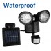 37544 22 LED Solar Sensor Outdoor Lamp