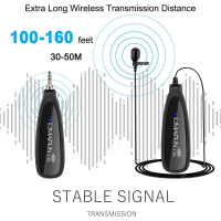 KIMAFUN 2.4G Wireless Microphone System