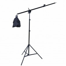 21735 Light Stand with 1.4m Boom Arm And Empty Sandbag