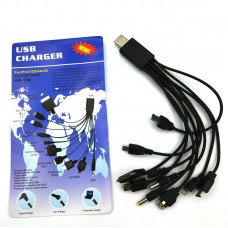 4844 10 in 1 USB CHARGER CABLE