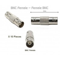 BNC Female to Female CCTV Cable Joiner Coupler Adapter 