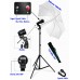 45w Flash Strobe Light Stand Umbrella Kit