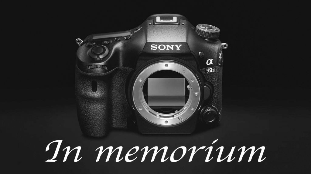 Sony puts final bullet in A-mount cameras